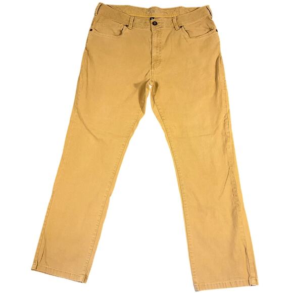 G.H. Bass Other - G.H. Bass Denim Straight Leg Cotton Pants, Men 38x32 Brown/Khaki Utility Jeans